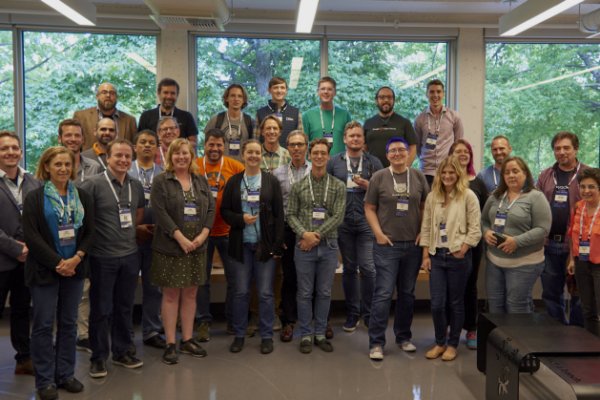 OSSNA2018 CHAOSS group picture at OSSNA2018.